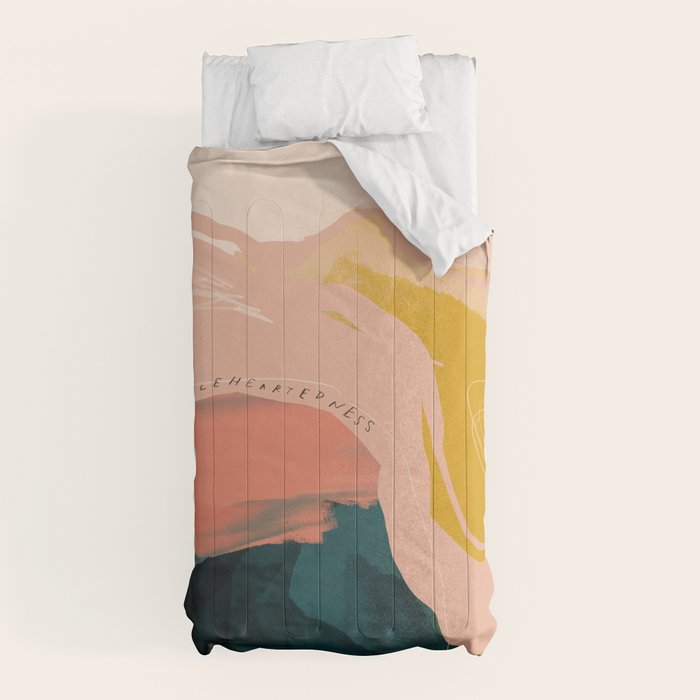 "Wholeheartedness" Comforter