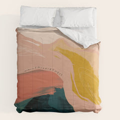 "Wholeheartedness" Comforter