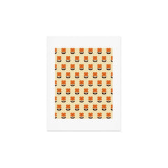70s Flower Pattern #2 Art Print