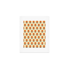 70s Flower Pattern #2 Art Print