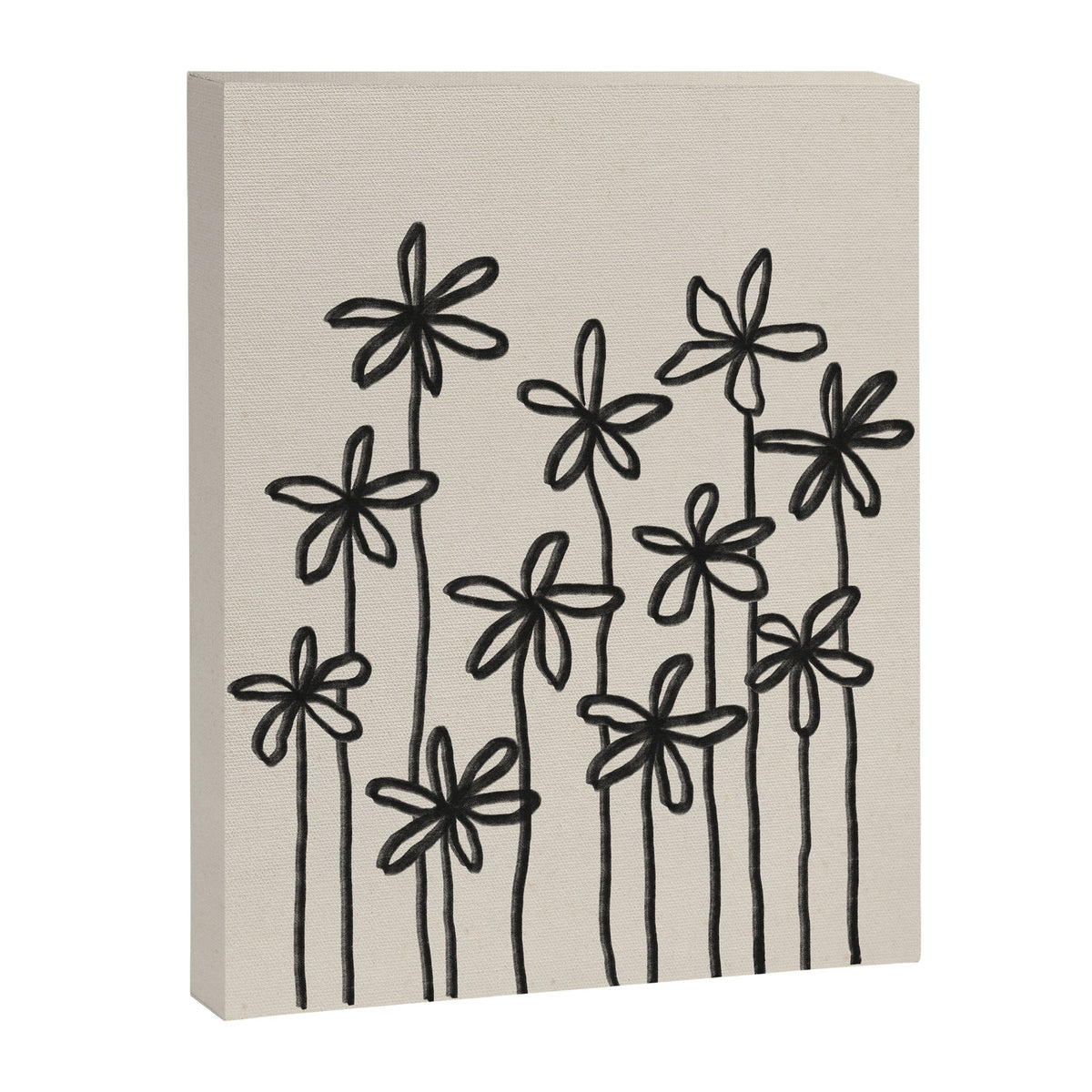 A Field Of Flowers Canvas Print