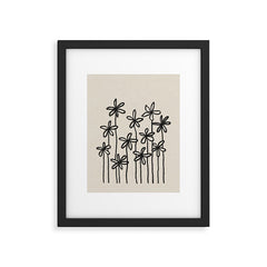 A Field Of Flowers Framed Art Print