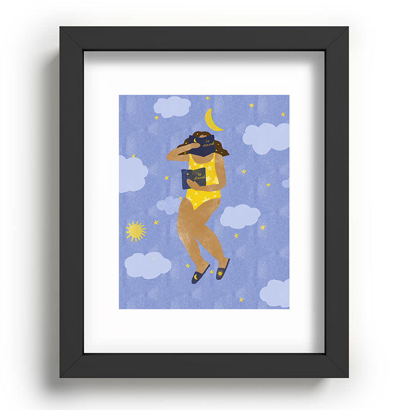 "Be Obsessed" inspired by Kat Schneider, Ritual Framed Art Print