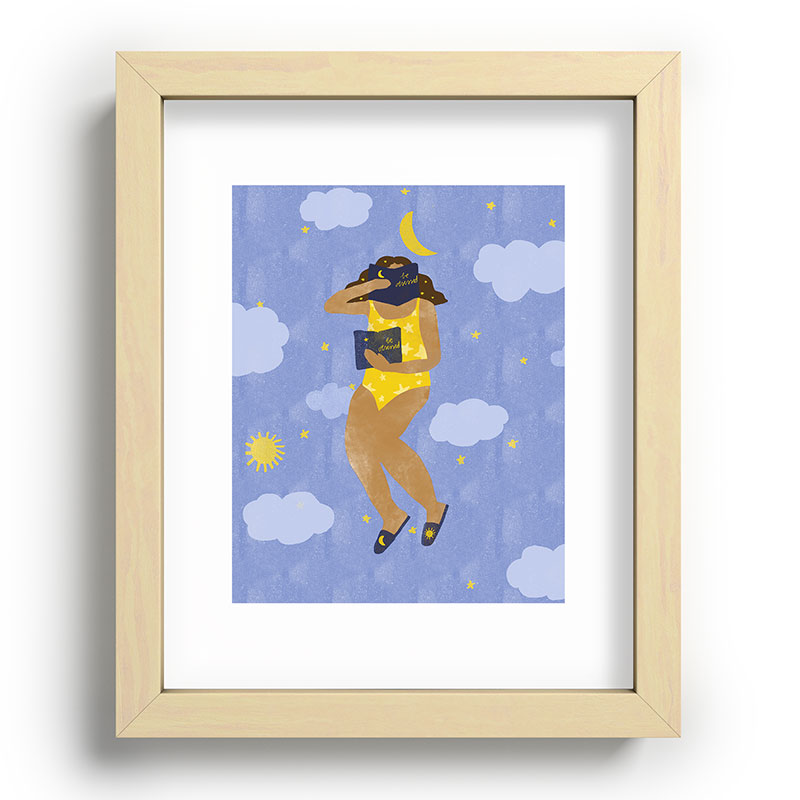 "Be Obsessed" inspired by Kat Schneider, Ritual Framed Art Print