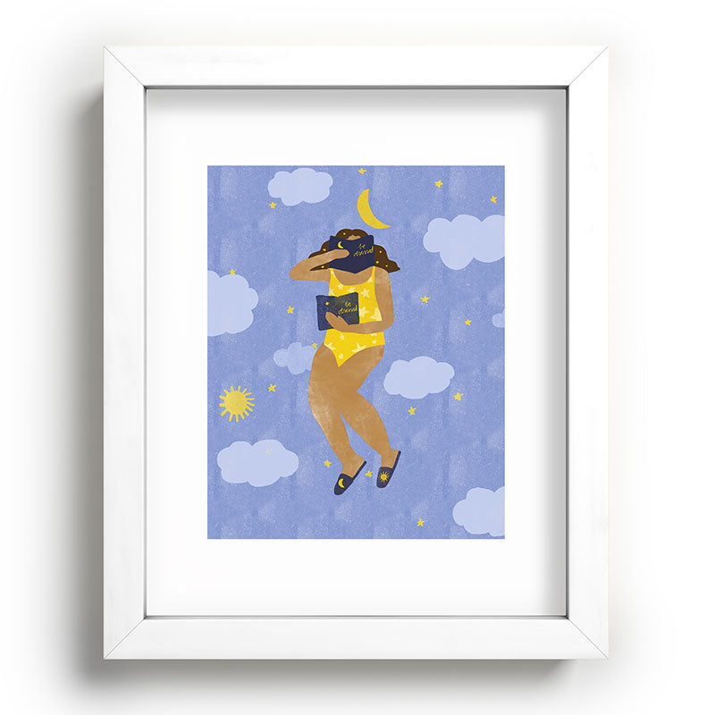 "Be Obsessed" inspired by Kat Schneider, Ritual Framed Art Print
