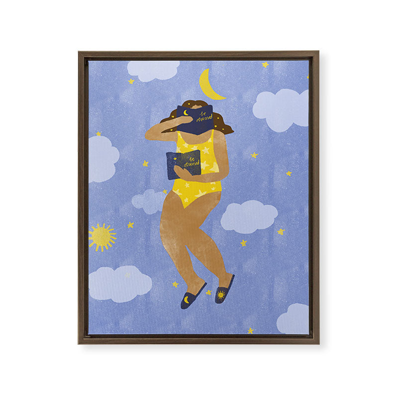 "Be Obsessed" inspired by Kat Schneider, Ritual Framed Canvas Print