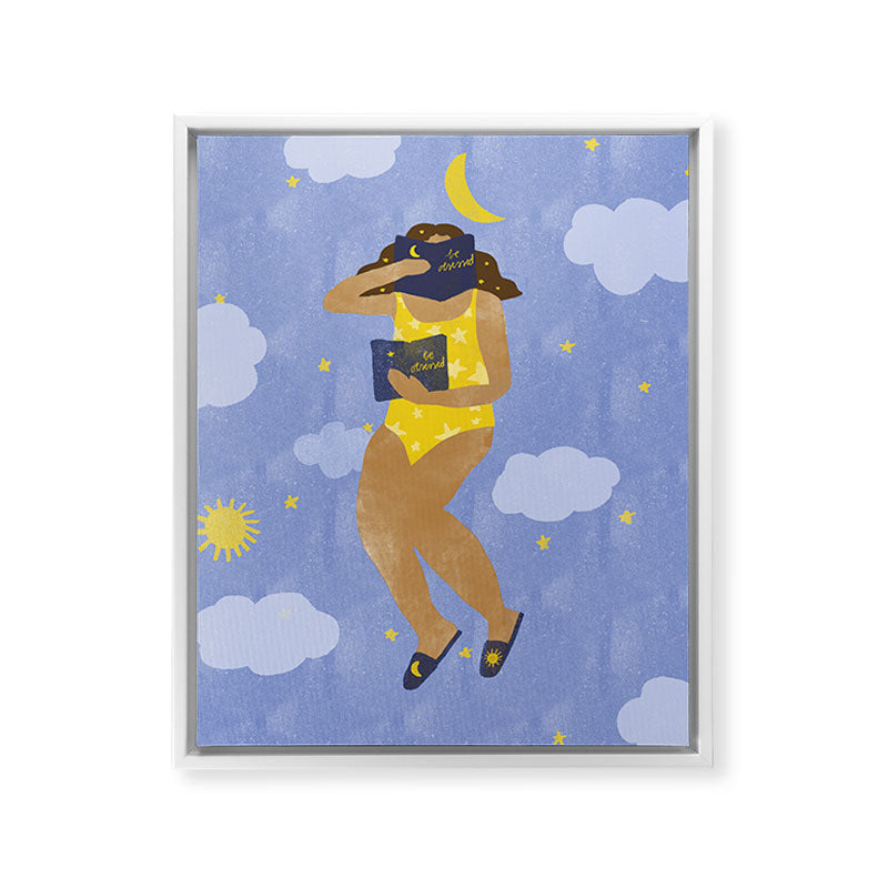 "Be Obsessed" inspired by Kat Schneider, Ritual Framed Canvas Print