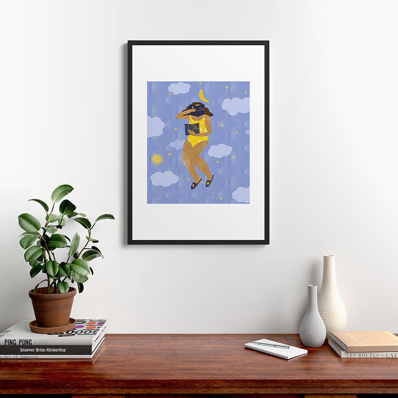 "Be Obsessed" inspired by Kat Schneider, Ritual Framed Art Print