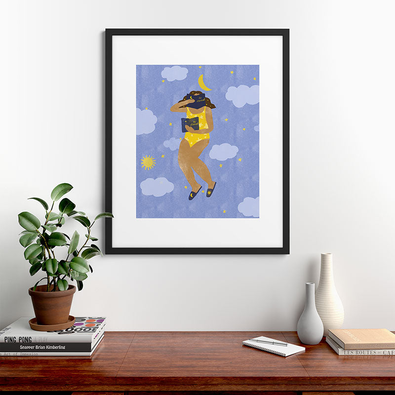 "Be Obsessed" inspired by Kat Schneider, Ritual Framed Art Print