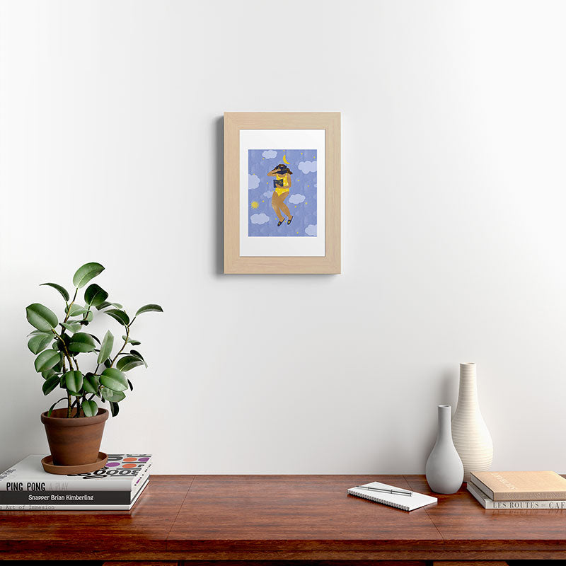 "Be Obsessed" inspired by Kat Schneider, Ritual Framed Art Print