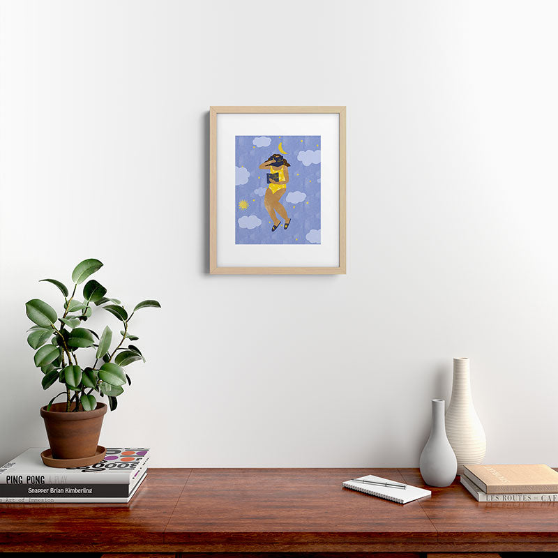 "Be Obsessed" inspired by Kat Schneider, Ritual Framed Art Print