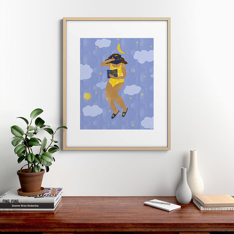 "Be Obsessed" inspired by Kat Schneider, Ritual Framed Art Print