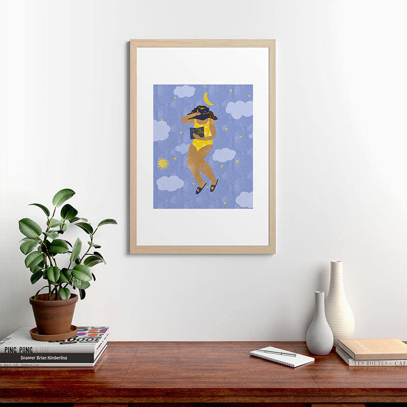 "Be Obsessed" inspired by Kat Schneider, Ritual Framed Art Print