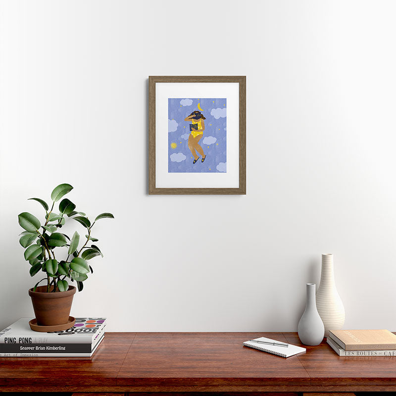 "Be Obsessed" inspired by Kat Schneider, Ritual Framed Art Print