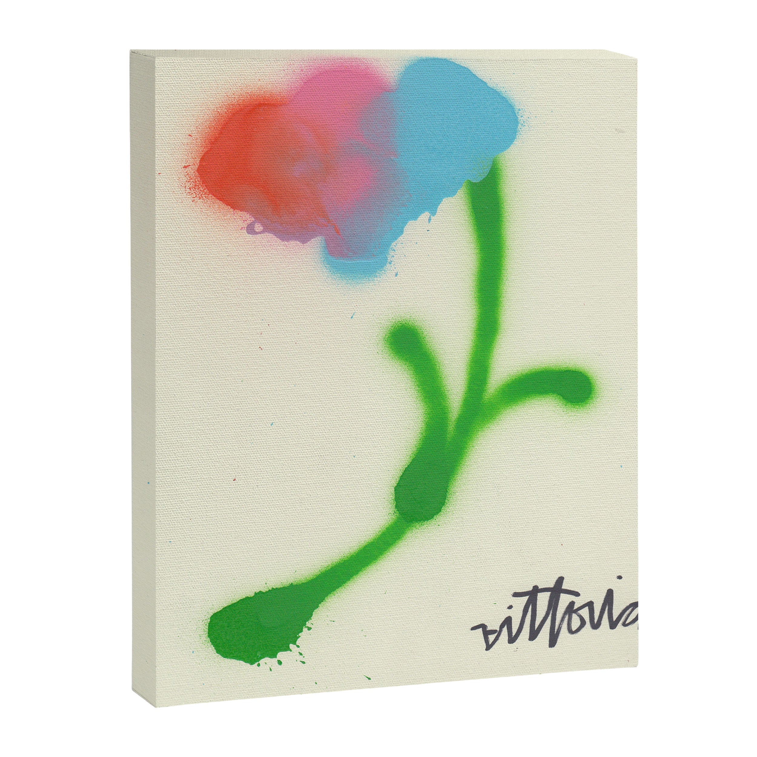 A Flower For Your Mind Canvas Print