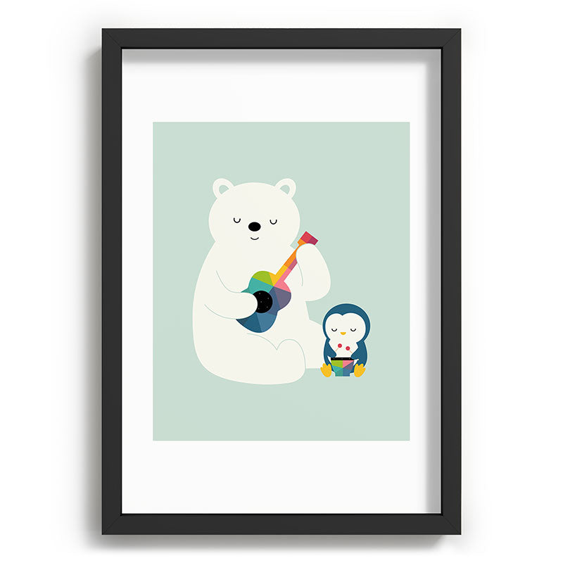 A Little Band Framed Art Print