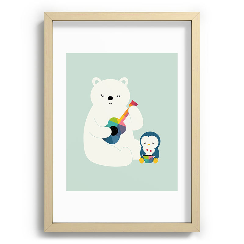 A Little Band Framed Art Print