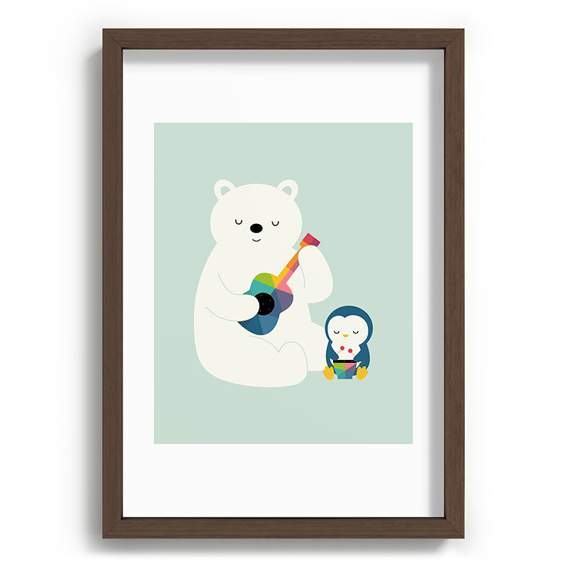 A Little Band Framed Art Print