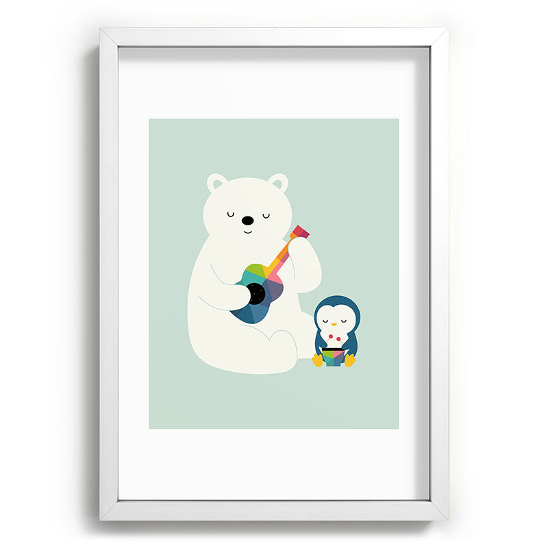 A Little Band Framed Art Print