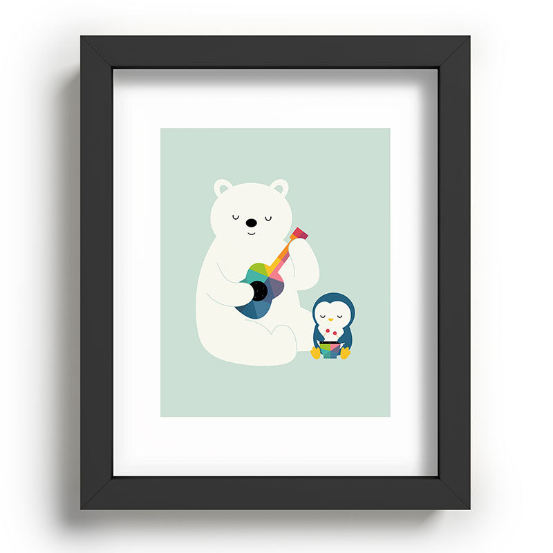 A Little Band Framed Art Print