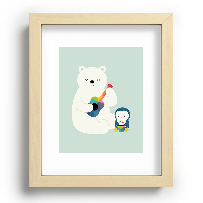A Little Band Framed Art Print