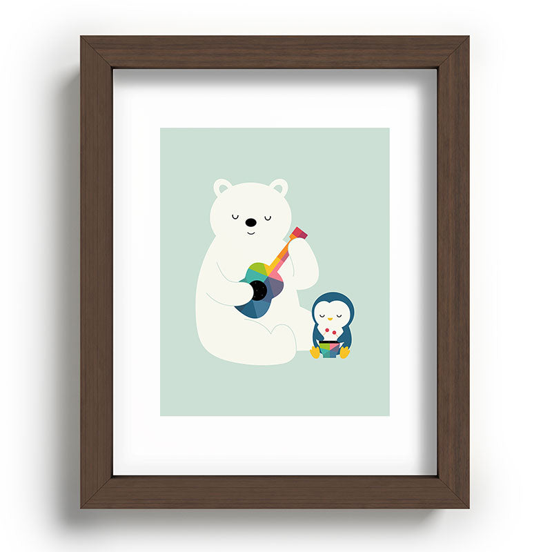 A Little Band Framed Art Print