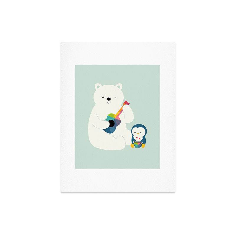 A Little Band Art Print