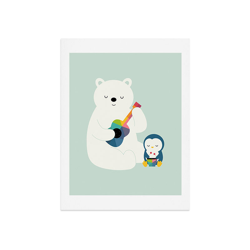 A Little Band Art Print