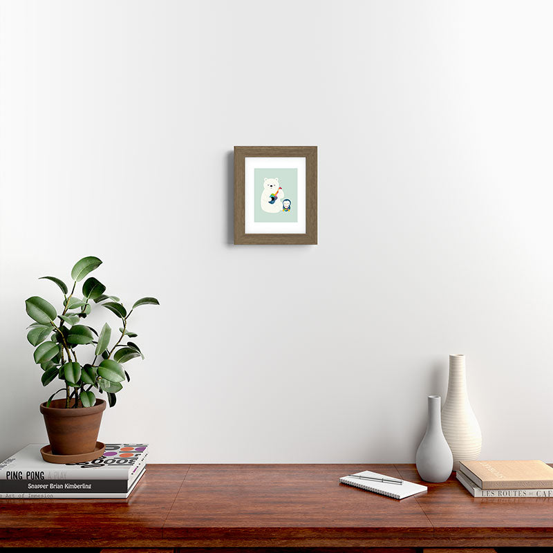 A Little Band Framed Art Print