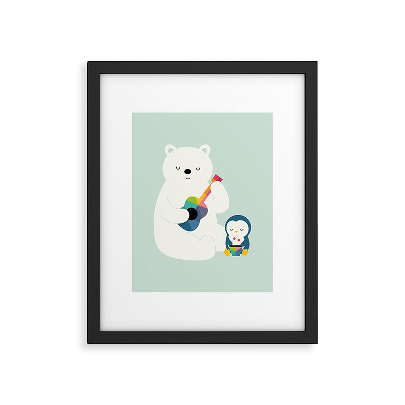 A Little Band Framed Art Print
