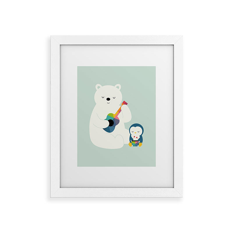 A Little Band Framed Art Print