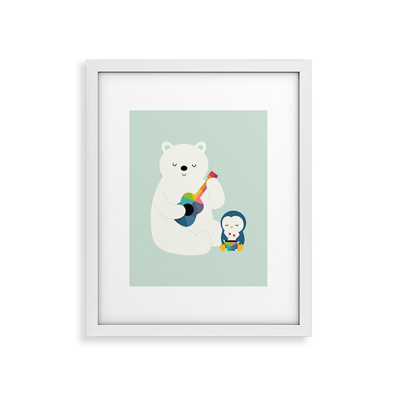 A Little Band Framed Art Print