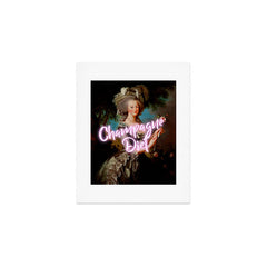 Champagne Diet' Marie Antoinette  Art Print