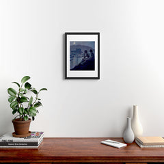 "Give me nights perfectly quiet...and I looking up at the stars" Leaves of Grass by Margaret Cook Framed Art Print