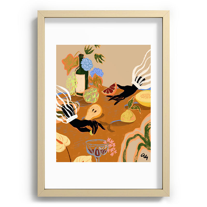 A Handful of Love Framed Art Print