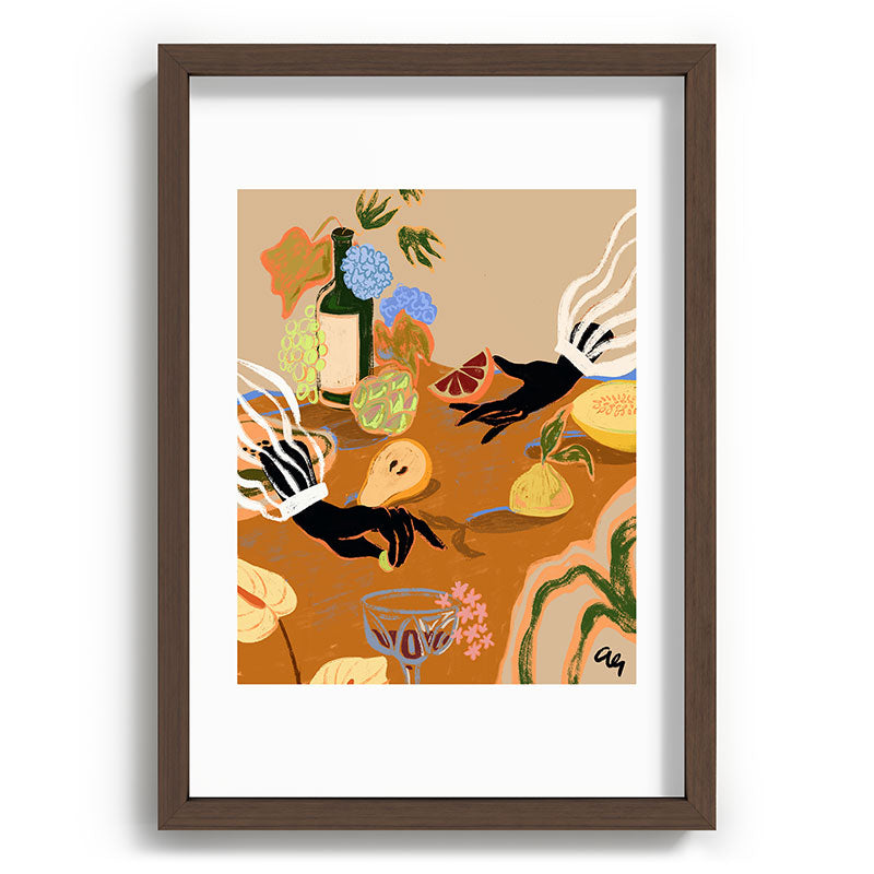 A Handful of Love Framed Art Print