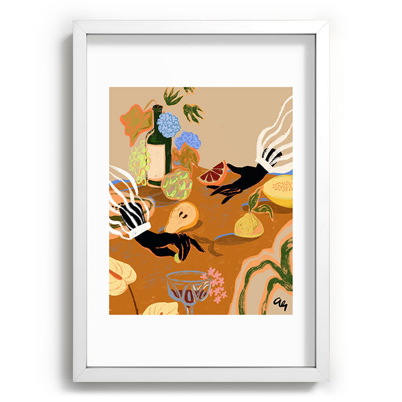 A Handful of Love Framed Art Print