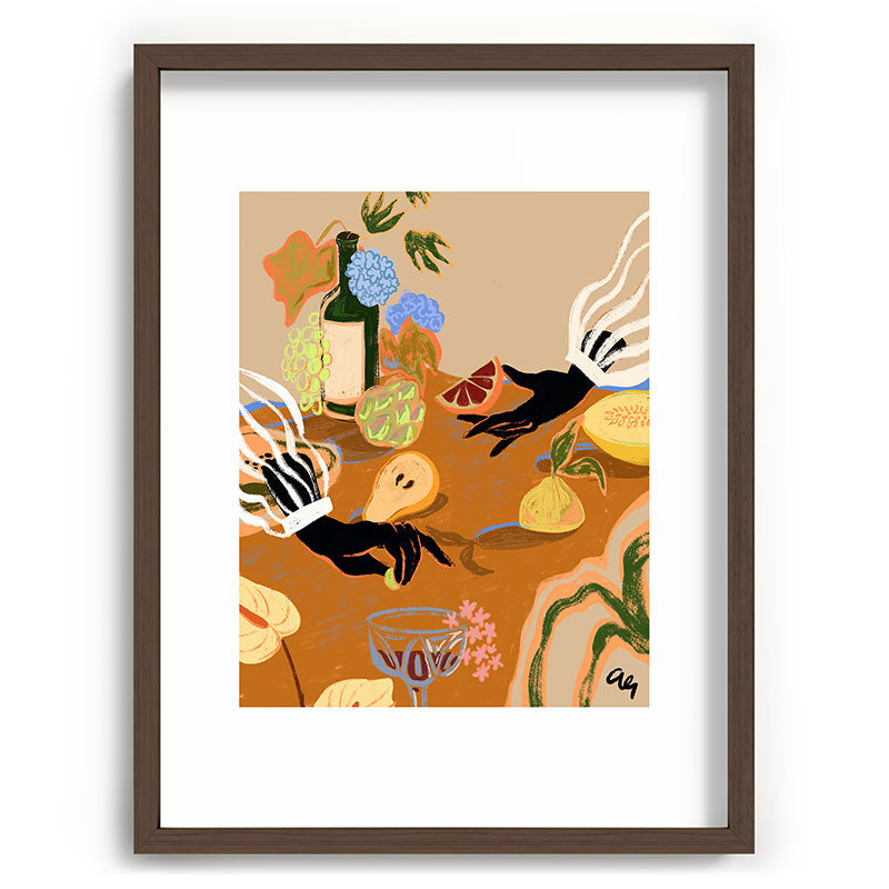 A Handful of Love Framed Art Print