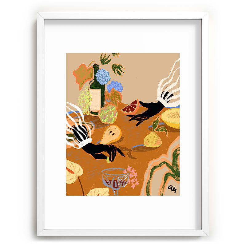 A Handful of Love Framed Art Print