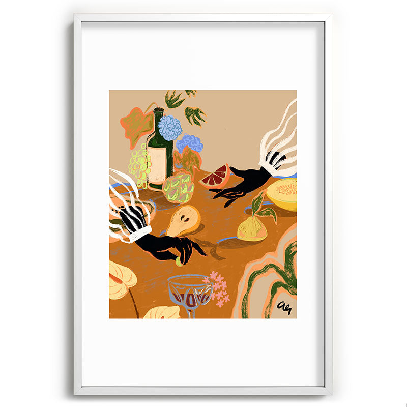 A Handful of Love Framed Art Print