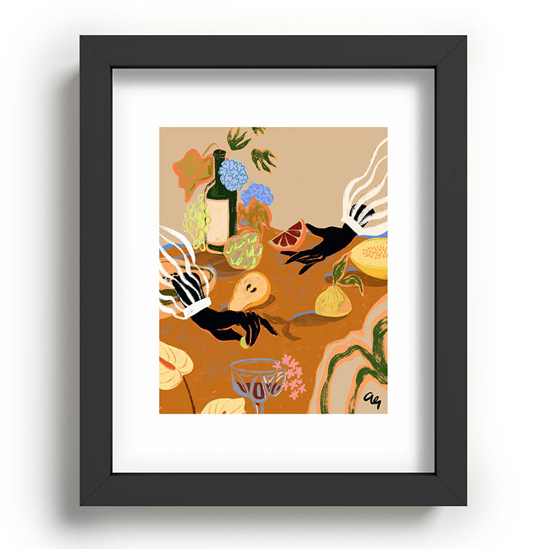 A Handful of Love Framed Art Print