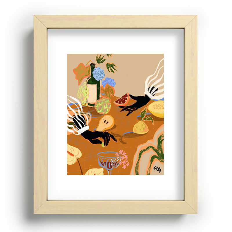 A Handful of Love Framed Art Print