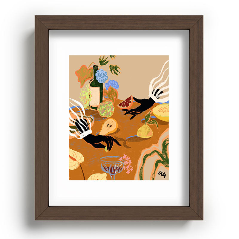 A Handful of Love Framed Art Print