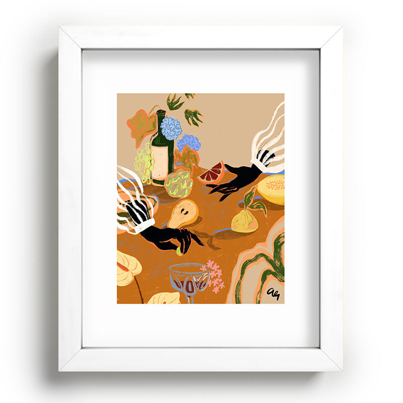 A Handful of Love Framed Art Print