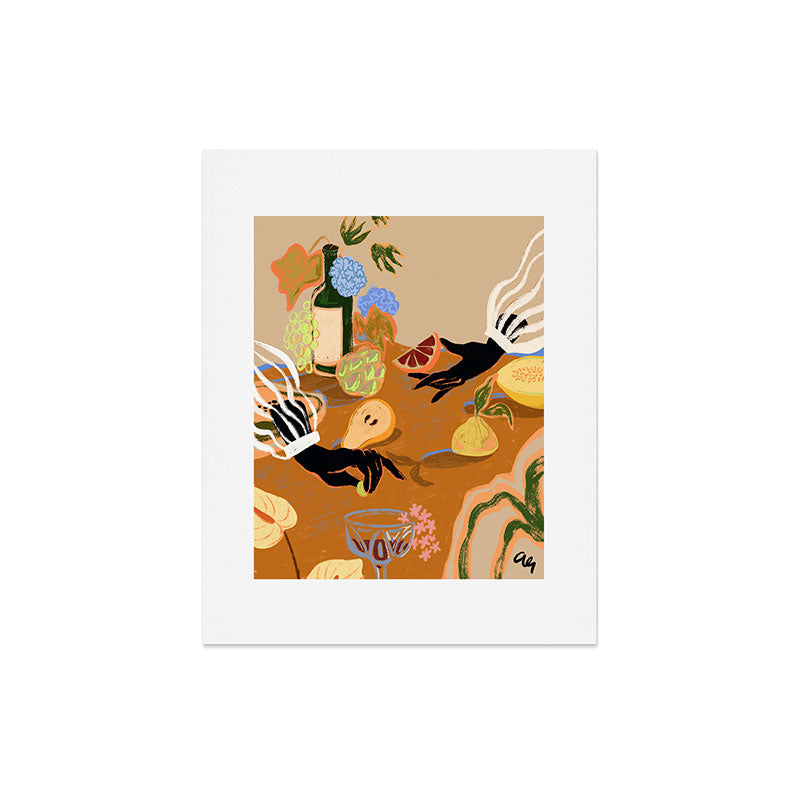 A Handful of Love Art Print