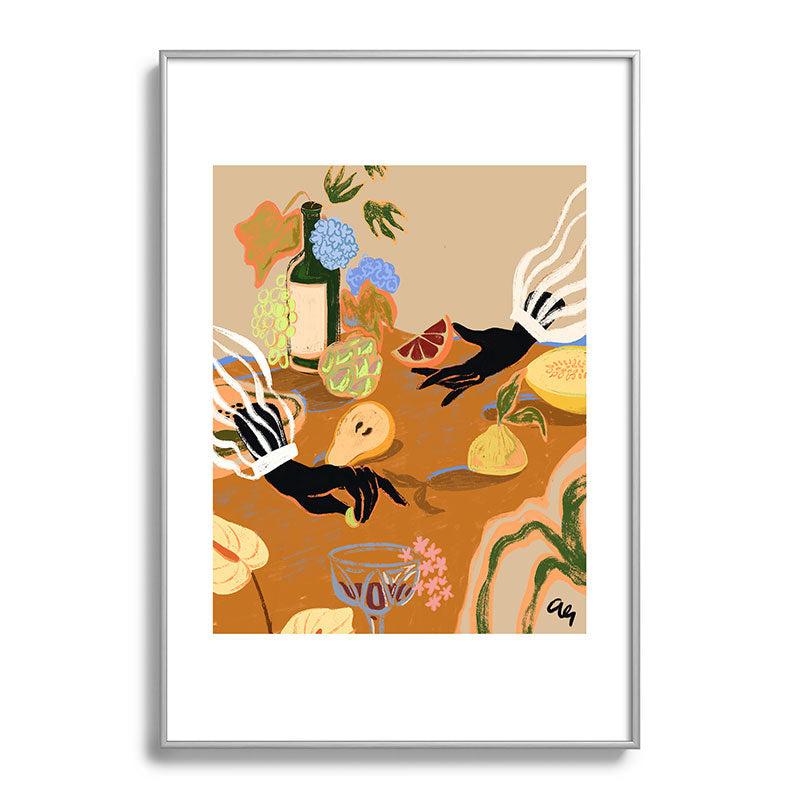 A Handful of Love Framed Art Print