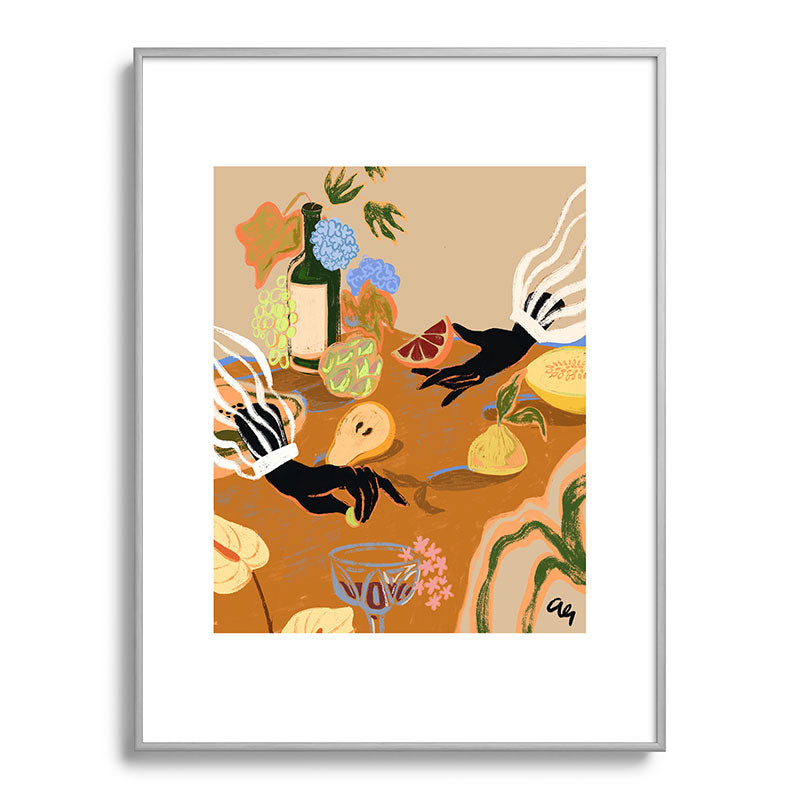 A Handful of Love Framed Art Print