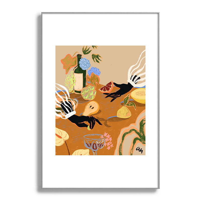 A Handful of Love Framed Art Print
