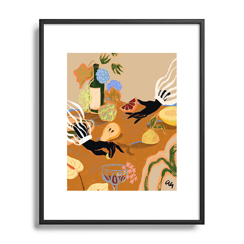 A Handful of Love Framed Art Print