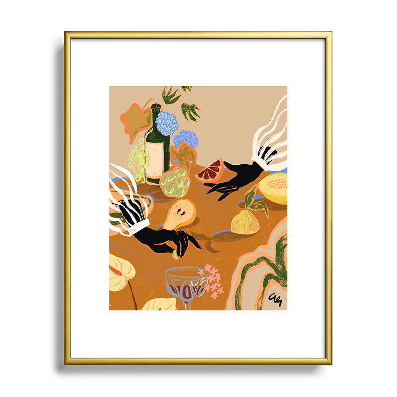 A Handful of Love Framed Art Print